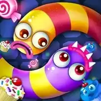 Rắn Săn Mồi Worms Zone - Game Vui 2 Người